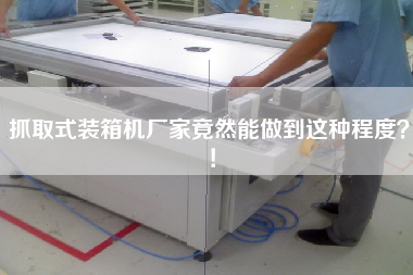 抓取式裝箱機廠(chǎng)家竟然能做到這種程度！
