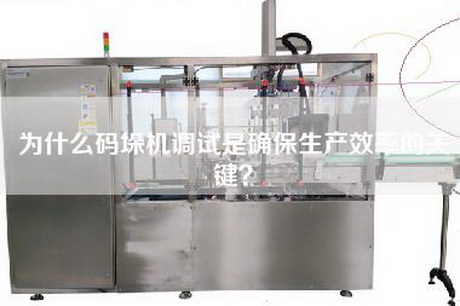 為什么碼垛機調試是確保生產(chǎn)效率的關(guān)鍵？