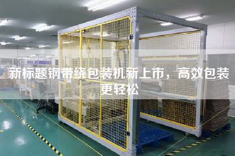新標題鋼帶繞包裝機新上市，高效包裝更輕松